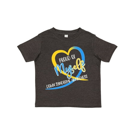 Inktastic Proud of Myself Down Syndrome Awareness Heart Ribbon Gift Toddler Boy or Toddler Girl T-Shirt
Inktastic Proud of Myself Down Syndrome Awareness Heart Ribbon Gift Toddler Boy or Toddler Girl T-Shirt