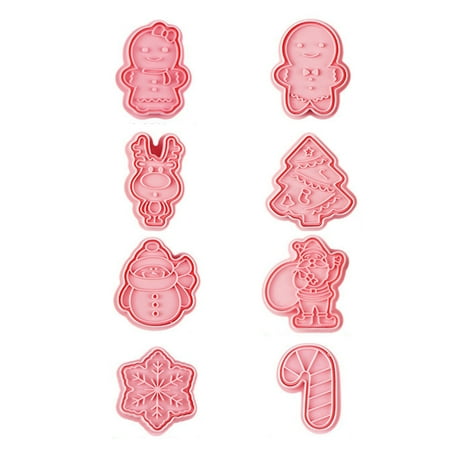 FAIOIN 8 Pcs Plastic Cookie Cutters Set Christmas Biscuit Cutter DIY Cookie Stamps Fondant Pastry Mould Kitchen Baking Supplies
FAIOIN 8 Pcs Plastic Cookie Cutters Set Christmas Biscuit Cutter DIY Cookie Stamps Fondant Pastry Mould Kitchen Baking Supplies