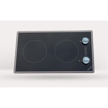 

Cortez 2-burner Cooktop black with analog control - two 6 .5 inch 208V UL
