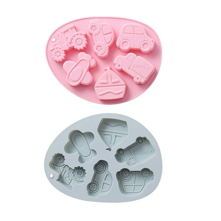 Chocolate Mold 2Pcs Vehicle Theme Candy Chocolate Molds 3D Vehicle Silicone Fondant Mold
Chocolate Mold 2Pcs Vehicle Theme Candy Chocolate Molds 3D Vehicle Silicone Fondant Mold
