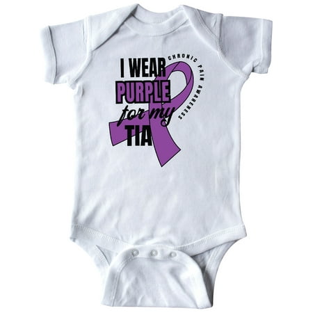 Inktastic Chronic Pain I Wear Purple For My Tia Gift Baby Boy or Baby Girl Bodysuit
Inktastic Chronic Pain I Wear Purple For My Tia Gift Baby Boy or Baby Girl Bodysuit