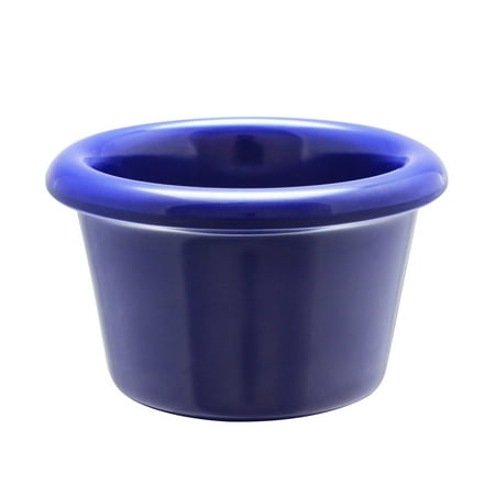 1 1/2 Oz. Smooth Ramekin Cobalt Blue Melamine Pack of 6 12 packs
