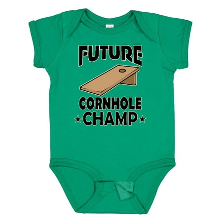 Inktastic Future Cornhole Player Gift Baby Boy or Baby Girl Bodysuit