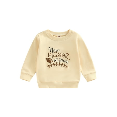 Bagilaanoe Toddler Baby Girl Boy Oversized Sweatshirt Long Sleeve Letter Rugby Print Pullover 12M 18M 24M 3T 4T 5T Kids Fall Loose Tee Tops
Bagilaanoe Toddler Baby Girl Boy Oversized Sweatshirt Long Sleeve Letter Rugby Print Pullover 12M 18M 24M 3T 4T 5T Kids Fall Loose Tee Tops