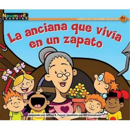Newmark Learning NL2101 Nursery Rhyme Tales Set 2 - La Anciana Que Vivia En Un Zapato - The Old Woman Who Lived in a Shoe