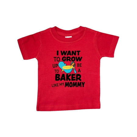 Inktastic I Want To Grow up To Be a Baker Like My Mommy Gift Baby Boy or Baby Girl T-Shirt
Inktastic I Want To Grow up To Be a Baker Like My Mommy Gift Baby Boy or Baby Girl T-Shirt