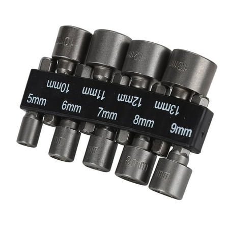 LYUMO 1/4in Hex Socket Set Screwdriver Socket 9Pcs Socket Bit 1/4in Hex Shank Chrome Vanadium Steel Screwdriver Sockets With Storage Holder
LYUMO 1/4in Hex Socket Set Screwdriver Socket 9Pcs Socket Bit 1/4in Hex Shank Chrome Vanadium Steel Screwdriver Sockets With Storage Holder