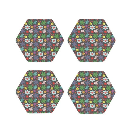 Drink Coasters Set of 4 Love Daisies Flowers Leather Coasters for Coffee Table Protector Heat Resistant Cute Coasters for Home Decor Housewarming Gifts Bar Kitchen 4 Inch Hexagon
Drink Coasters Set of 4 Love Daisies Flowers Leather Coasters for Coffee Table Protector Heat Resistant Cute Coasters for Home Decor Housewarming Gifts Bar Kitchen 4 Inch Hexagon