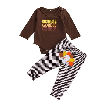 Infant Long Sleeve Romper+ Trousers Turkey Embroidery Pinstripe Bottom Buckle Spring Clothing
Infant Long Sleeve Romper+ Trousers Turkey Embroidery Pinstripe Bottom Buckle Spring Clothing