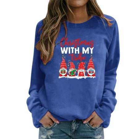 JDEFEG Hot Hoodie Womens Fashion Christmas Print Round Neck Long Sleeve Top Pullover Hoodless Sweater Scrub Star Shirt Hoodies for Women Polyester Blue M
JDEFEG Hot Hoodie Womens Fashion Christmas Print Round Neck Long Sleeve Top Pullover Hoodless Sweater Scrub Star Shirt Hoodies for Women Polyester Blue M