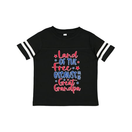 Inktastic Memorial Day Land of the Free Because of My Great Grandpa Gift Toddler Boy or Toddler Girl T-Shirt
Inktastic Memorial Day Land of the Free Because of My Great Grandpa Gift Toddler Boy or Toddler Girl T-Shirt