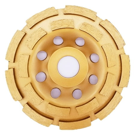 Diamond Cup Wheel 125 x 22.2 mm - Diamond Cup Wheel for Concrete Granite Stone Marble Stone Masonry Brick Roughcast Waxed Concrete
Diamond Cup Wheel 125 x 22.2 mm - Diamond Cup Wheel for Concrete Granite Stone Marble Stone Masonry Brick Roughcast Waxed Concrete