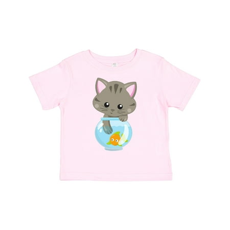 Inktastic Cute Cat Little Cat Kitty Kitten Fish Bowl Gift Toddler Toddler Girl T-Shirt
Inktastic Cute Cat Little Cat Kitty Kitten Fish Bowl Gift Toddler Toddler Girl T-Shirt