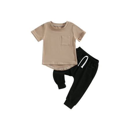 Shuttle tree Baby Boy Clothes Newborn Boys Outfit Infant Solid T Shirt Long Pants Set
Shuttle tree Baby Boy Clothes Newborn Boys Outfit Infant Solid T Shirt Long Pants Set