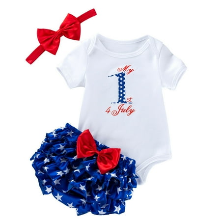 Print 3PCS Ruffle 4th Baby Set Toddler Of Girls Pant Outfits Romper+ Letter Girls Outfits&Set
Print 3PCS Ruffle 4th Baby Set Toddler Of Girls Pant Outfits Romper+ Letter Girls Outfits&Set