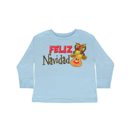 Inktastic Christmas Feliz Navidad with Cute Reindeer Gift Toddler Boy or Toddler Girl Long Sleeve T-Shirt
Inktastic Christmas Feliz Navidad with Cute Reindeer Gift Toddler Boy or Toddler Girl Long Sleeve T-Shirt