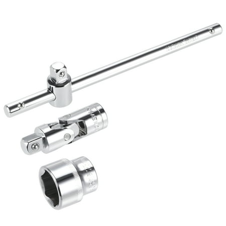 Uxcell 3/8 Drive Socket Accessory Set 23mm Shallow Socket 7.5 Sliding Wrench Universal Socket Joint
Uxcell 3/8 Drive Socket Accessory Set 23mm Shallow Socket 7.5 Sliding Wrench Universal Socket Joint