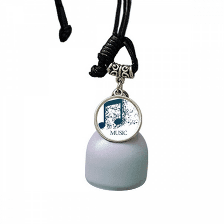 Flappg Blue Music Mim White Wind Chimes Bell Car Pendant