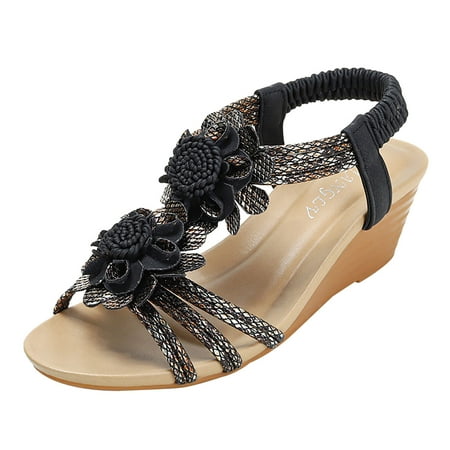 KI-8jcuD Women S Wedge Sandals Fashion Summer Women Sandals Wedge Heel Open Toe Flowers Elastic Strap Roman Style Leopard Print Womens Sandals Sandals Women Wild Diva Sandals For Women Clear Women F
KI-8jcuD Women S Wedge Sandals Fashion Summer Women Sandals Wedge Heel Open Toe Flowers Elastic Strap Roman Style Leopard Print Womens Sandals Sandals Women Wild Diva Sandals For Women Clear Women F