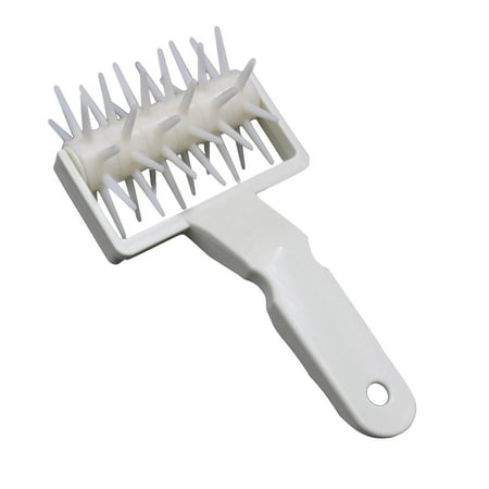 KEVCHE Baking Tools Pizza Needle Roller Pizza Cake Pizza Punch Needle Wheel Cake Mold - White
KEVCHE Baking Tools Pizza Needle Roller Pizza Cake Pizza Punch Needle Wheel Cake Mold - White