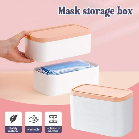 Yakbaofuo 1PC Double Large Capacity Layer Portable Moisture Mask Storage Box Home Textile Storage
Yakbaofuo 1PC Double Large Capacity Layer Portable Moisture Mask Storage Box Home Textile Storage
