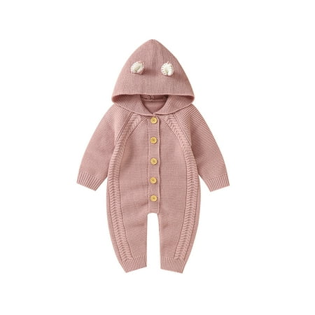 Binpure Baby Hooded Jumpsuit with Cartoon Ear Decoration Single Breasted Solid Color Loose Version Spring Clothing
Binpure Baby Hooded Jumpsuit with Cartoon Ear Decoration Single Breasted Solid Color Loose Version Spring Clothing