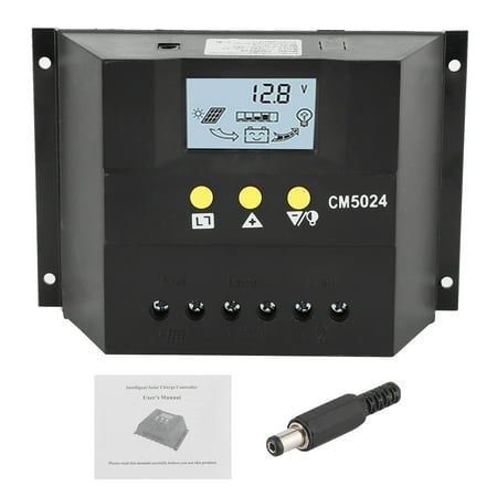 PWM Solar Charge/Discharge Controller Cell Panel Battery System LCD Display 50A 12V/24V
PWM Solar Charge/Discharge Controller Cell Panel Battery System LCD Display 50A 12V/24V