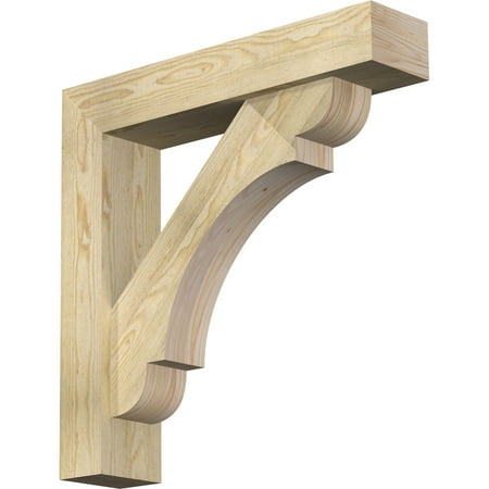 Ekena Millwork 6 W x 28 D x 28 H Olympic Block Rough Sawn Bracket w/ Offset Brace Douglas Fir
Ekena Millwork 6 W x 28 D x 28 H Olympic Block Rough Sawn Bracket w/ Offset Brace Douglas Fir