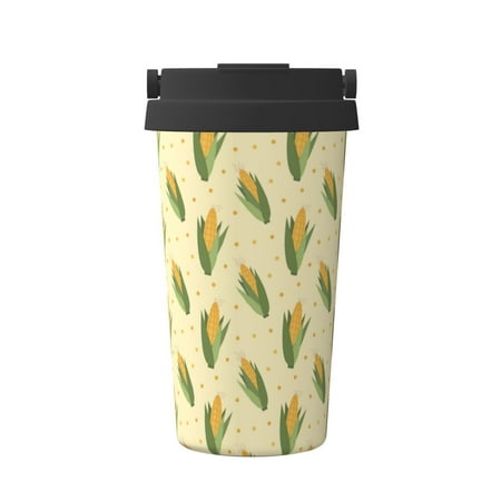 Sikiie Yellow Corn Coffee Mug Pobtable To Stainless Steel Coffee Tumbler Coffee Cups with Lids Thermos for Hot and Cold Drink
Sikiie Yellow Corn Coffee Mug Pobtable To Stainless Steel Coffee Tumbler Coffee Cups with Lids Thermos for Hot and Cold Drink