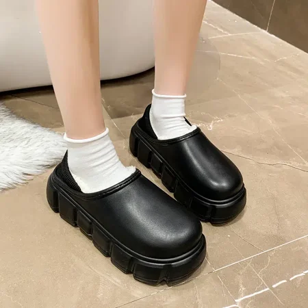 Women‘s Waterproof Thick Sole Slip-on Home Shoes Thermal Lined Indoor Outdoor Shoes
Women‘s Waterproof Thick Sole Slip-on Home Shoes Thermal Lined Indoor Outdoor Shoes
