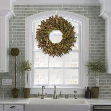 Lavender Simulation Garland Ring Field Pendant Door Knocker Round Wreath