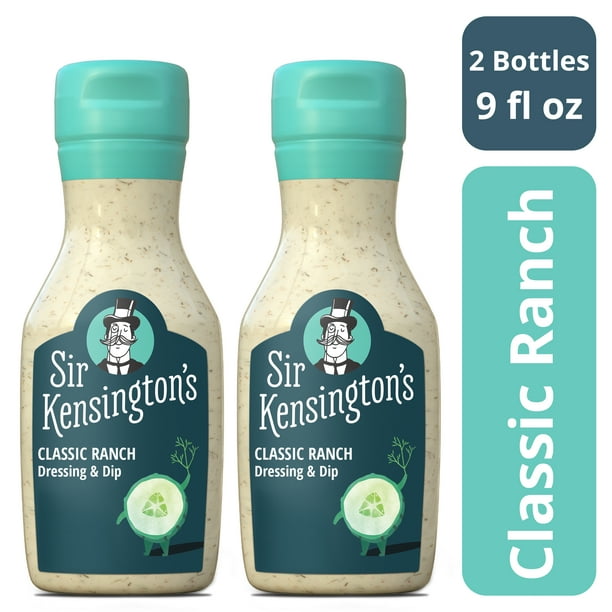 (2 pack) Sir Kensington's Dressing Classic Ranch 9 oz