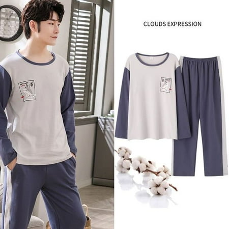 QWZNDZGR Spring Autumn Plus Size L-4XL PJ Cotton Men s Pajamas Letter Cartoon Pajama Sets Casual Lounge Sleepwear Pyjamas Pijama Homewear
QWZNDZGR Spring Autumn Plus Size L-4XL PJ Cotton Men s Pajamas Letter Cartoon Pajama Sets Casual Lounge Sleepwear Pyjamas Pijama Homewear