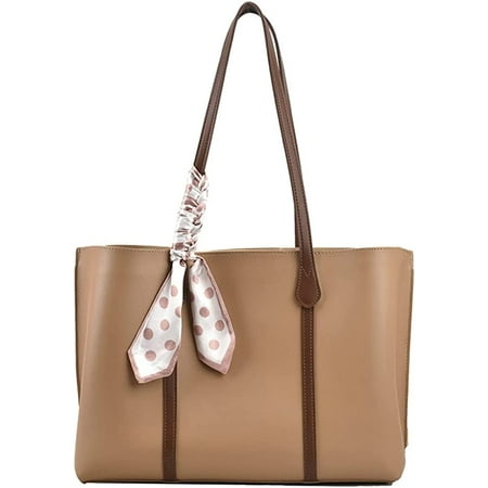 PIKADINGNIS Fashion Tote Bag for Women Chic PU Leather Large Shoulder Bag Purse Silk Scarf Pendant
PIKADINGNIS Fashion Tote Bag for Women Chic PU Leather Large Shoulder Bag Purse Silk Scarf Pendant
