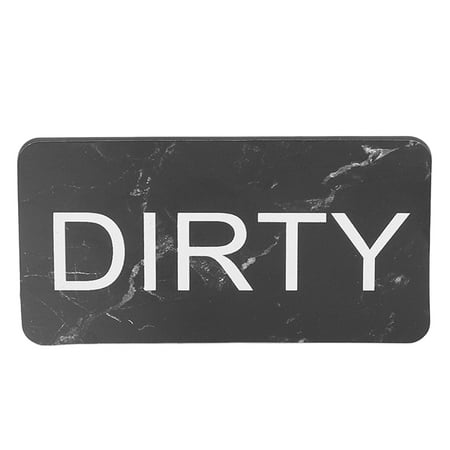 EOTVIA Double Sided Dirty Magnet Dishwasher Magnet Glossy Finish For Kitchen