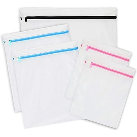 Mesh Laundry Bags 1 Extra Large 2 Large & 2 Medium Bags 5 Pcs Set For Delicates Bra Lingerie Underwear Hosiery Baby Laundry Clothing Washing Travel Laundry Bag
Mesh Laundry Bags 1 Extra Large 2 Large & 2 Medium Bags 5 Pcs Set For Delicates Bra Lingerie Underwear Hosiery Baby Laundry Clothing Washing Travel Laundry Bag