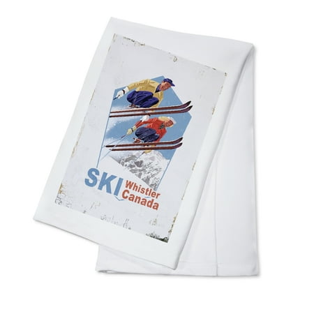 Whistler Canada Ski Vintage Skiers Contour (100% Cotton Tea Towel Decorative Hand Towel Kitchen and Home)
Whistler Canada Ski Vintage Skiers Contour (100% Cotton Tea Towel Decorative Hand Towel Kitchen and Home)