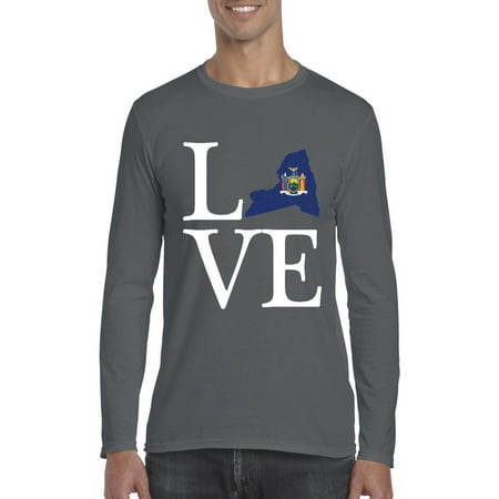 Love New York Men Softstyle Long Sleeve T-Shirt