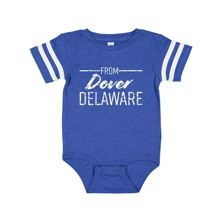 Inktastic From Dover Delaware in White Distressed Text Gift Baby Boy or Baby Girl Bodysuit
Inktastic From Dover Delaware in White Distressed Text Gift Baby Boy or Baby Girl Bodysuit