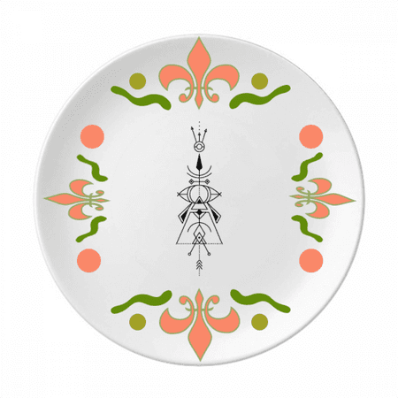 Universe Symbol Totem Pattern Geometry Flower Ceramics Plate Tableware Dinner Dish
Universe Symbol Totem Pattern Geometry Flower Ceramics Plate Tableware Dinner Dish