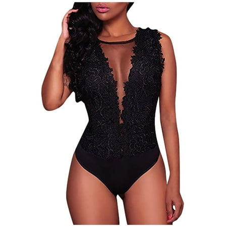 Qcmgmg Women s Eyelash Teddy Babydoll Sleepwear Deep V Lace Lingerie Sexy Hollow Out Bodysuit M
Qcmgmg Women s Eyelash Teddy Babydoll Sleepwear Deep V Lace Lingerie Sexy Hollow Out Bodysuit M