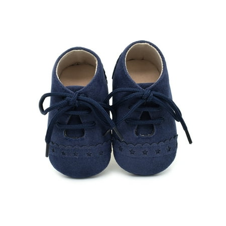 Lumento Newborn Moccasin Shoe First Walkers Flats Comfort Crib Shoes Soft Sole Prewalker Walking Lightweight Lace Up Dark Blue 0-6 months
Lumento Newborn Moccasin Shoe First Walkers Flats Comfort Crib Shoes Soft Sole Prewalker Walking Lightweight Lace Up Dark Blue 0-6 months
