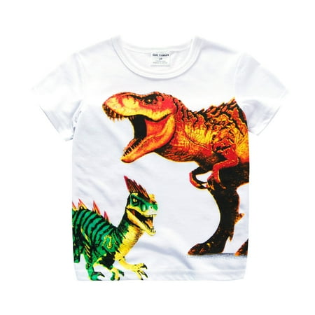 Yubatuo Boys -Pack Dinosaur Short Sleeve Crewneck Children s Short-sleeved T-shirt Yellow 140
Yubatuo Boys -Pack Dinosaur Short Sleeve Crewneck Children s Short-sleeved T-shirt Yellow 140