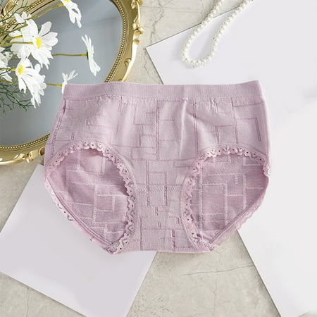 Qazqa Women Solid Color Cotton Stretch Underwear Bottom Line Lace Mid Waisted Briefs Panties PP One Size
Qazqa Women Solid Color Cotton Stretch Underwear Bottom Line Lace Mid Waisted Briefs Panties PP One Size