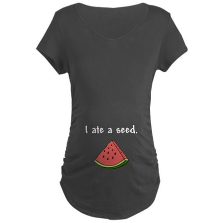 CafePress - Watermelonblack Maternity T Shirt - Maternity Dark T-Shirt