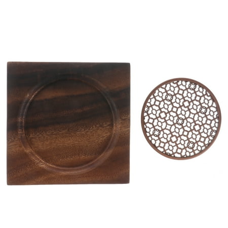 NUOLUX 1pc Practical Tea Pot Tray Square Teapot Holder Wood Teacup Coaster (Random Style and Color)
NUOLUX 1pc Practical Tea Pot Tray Square Teapot Holder Wood Teacup Coaster (Random Style and Color)