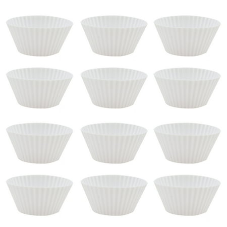 Yoone 12Pcs Round Stackable Muffin Cups Non-stick High Temperature Resistant Bakeware Food Grade Silicone Baking Molds Party Favors
Yoone 12Pcs Round Stackable Muffin Cups Non-stick High Temperature Resistant Bakeware Food Grade Silicone Baking Molds Party Favors