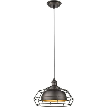 RADIANCE Goods Industrial-Style 1 Light Rubbed Bronze Ceiling Mini Pendant 12 Wide
RADIANCE Goods Industrial-Style 1 Light Rubbed Bronze Ceiling Mini Pendant 12 Wide