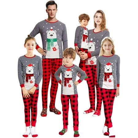 Christmas Pajamas for Family 2022 Fuwaxung Home Wear Bear Printed Parent-Child Suit Christmas Printed Parent-Child Pajamas
Christmas Pajamas for Family 2022 Fuwaxung Home Wear Bear Printed Parent-Child Suit Christmas Printed Parent-Child Pajamas