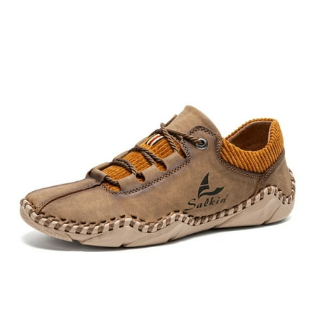Spring New Casual Shoes Fashion -sewn Lace-up Shoes Large Size Breathable Lazy Shoes
Spring New Casual Shoes Fashion -sewn Lace-up Shoes Large Size Breathable Lazy Shoes